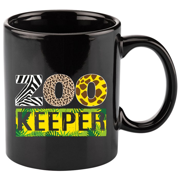 Funny Zoo Keeper Apparel Gifts 11oz C Handle Ceramic Mug