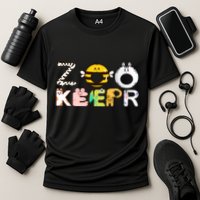 Funny Zoo Keeper Gift Cooling Performance Crew T-Shirt
