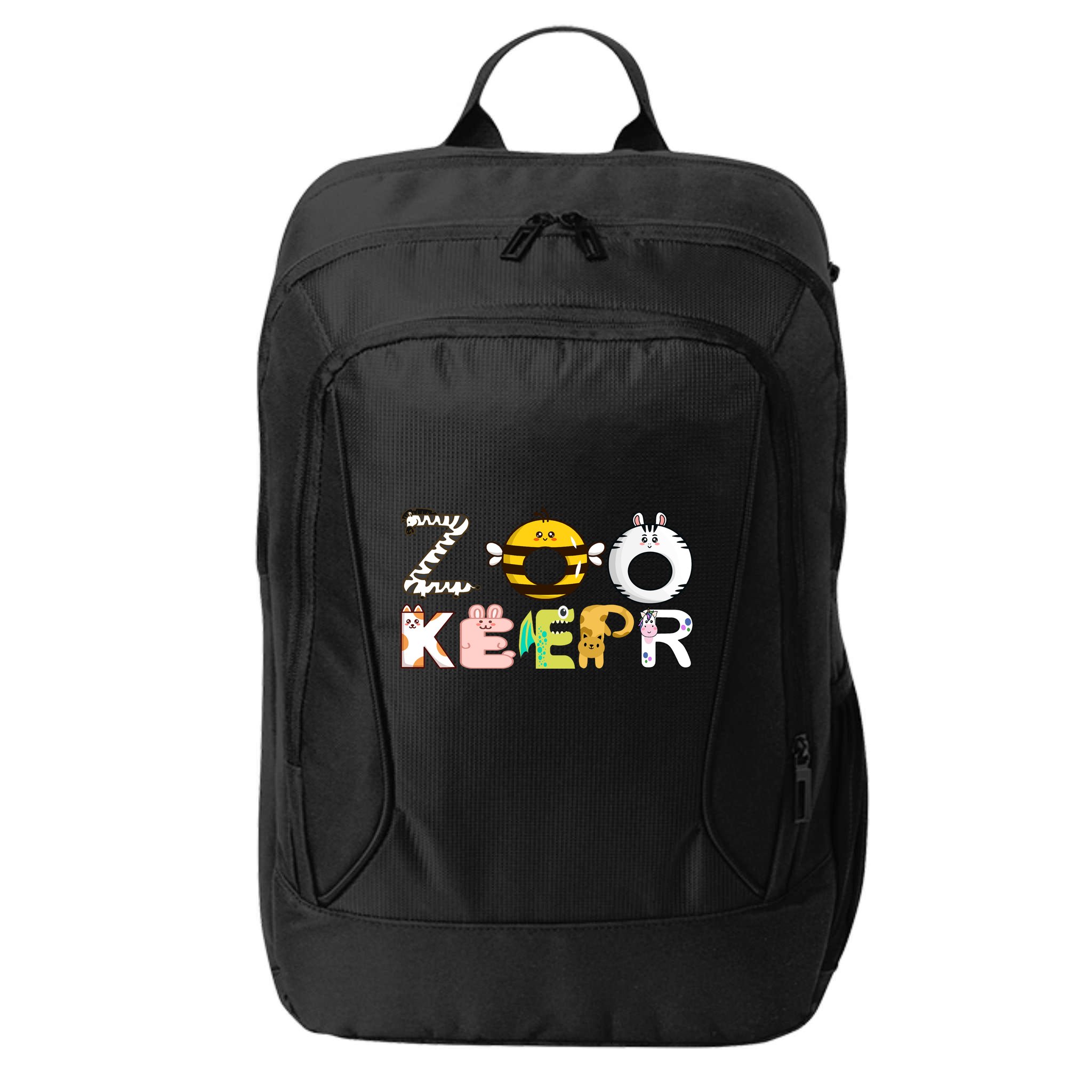 Funny Zoo Keeper Gift City Backpack