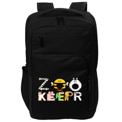 Funny Zoo Keeper Gift Impact Tech Backpack