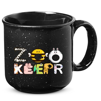 Funny Zoo Keeper Gift 15oz Campfire Ceramic Mug