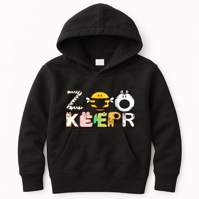 Funny Zoo Keeper Gift Kids Hoodie