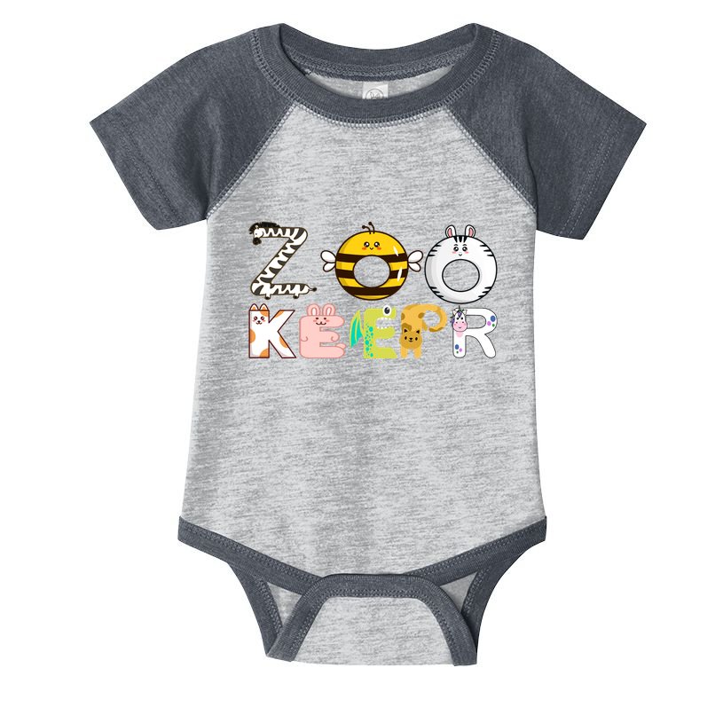 Funny Zoo Keeper Gift Infant Baby Jersey Bodysuit