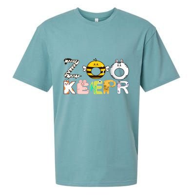 Funny Zoo Keeper Gift Sueded Cloud Jersey T-Shirt