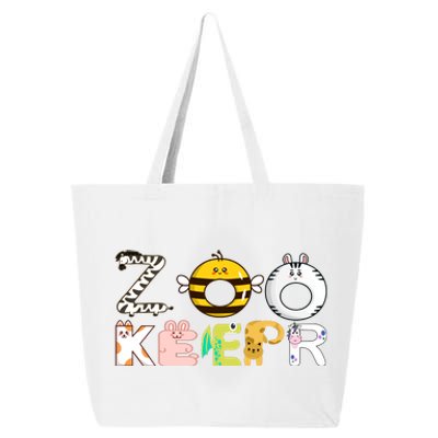 Funny Zoo Keeper Gift 25L Jumbo Tote