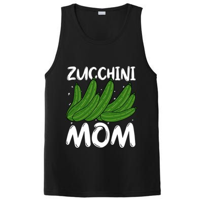 Funny Zucchini Mom Vegetable Mothers' Day Gardener Lover Gift PosiCharge Competitor Tank