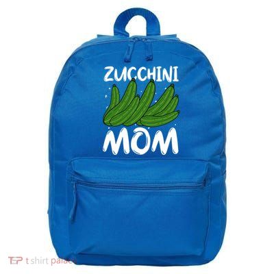 Funny Zucchini Mom Vegetable Mothers' Day Gardener Lover Gift 16 in Basic Backpack