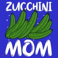 Funny Zucchini Mom Vegetable Mothers' Day Gardener Lover Gift Premium T-Shirt