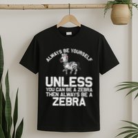 Funny Zebra Themed For Women African Wildlife Safari T-Shirt
