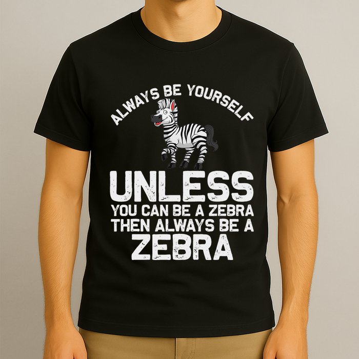 Funny Zebra Themed For Women African Wildlife Safari T-Shirt