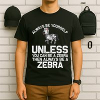 Funny Zebra Themed For Women African Wildlife Safari T-Shirt