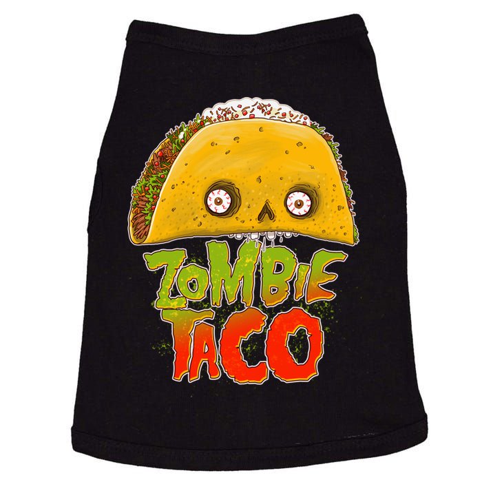 Funny Zombie Taco Doggie Tank