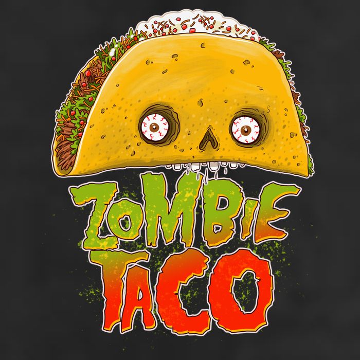 Funny Zombie Taco Adult Drive Performance Visor