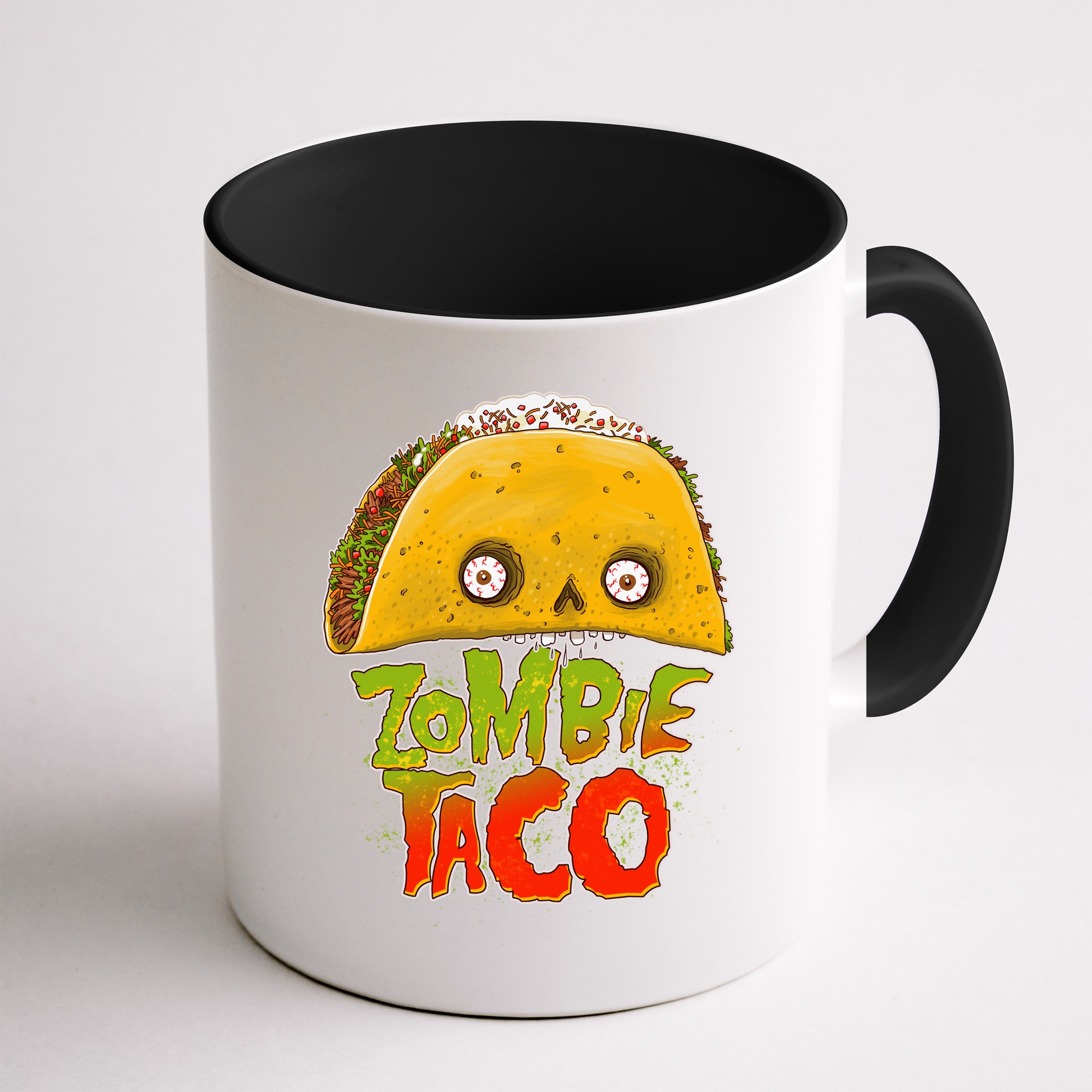 Funny Zombie Taco Mug