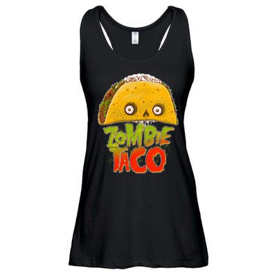 Funny Zombie Taco Ladies Essential Flowy Tank