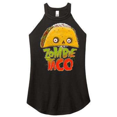 Funny Zombie Taco Women’s Perfect Tri Rocker Tank