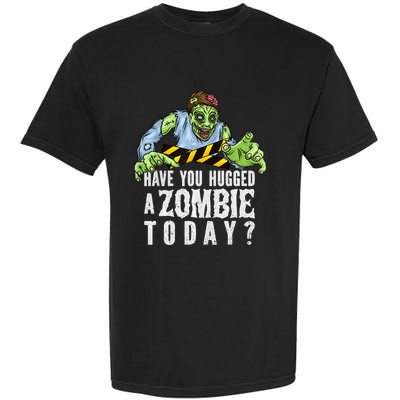 Funny Zombie Tshirt, Funny Halloween Tee, Zombie Lover Garment-Dyed Heavyweight T-Shirt