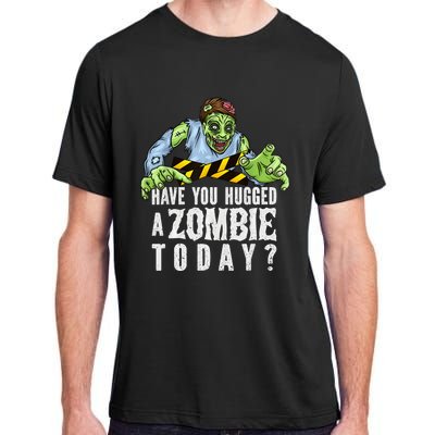 Funny Zombie Tshirt, Funny Halloween Tee, Zombie Lover Adult ChromaSoft Performance T-Shirt