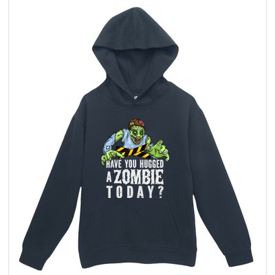 Funny Zombie Tshirt, Funny Halloween Tee, Zombie Lover Urban Pullover Hoodie