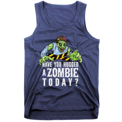 Funny Zombie Tshirt, Funny Halloween Tee, Zombie Lover Tank Top