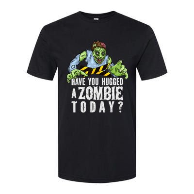 Funny Zombie Tshirt, Funny Halloween Tee, Zombie Lover Softstyle CVC T-Shirt