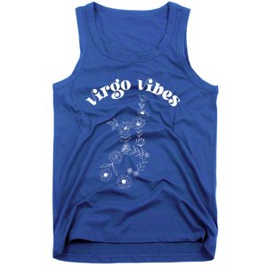 Flower Zodiac Wildflower Virgo Vibes Cool Gift Tank Top