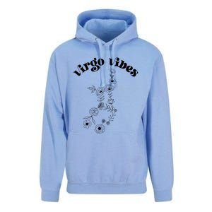 Flower Zodiac Wildflower Virgo Vibes Cool Gift Unisex Surf Hoodie