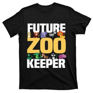 Future Zookeeper Zoogoer Zoo Costume Animal Lover Keeper T-Shirt