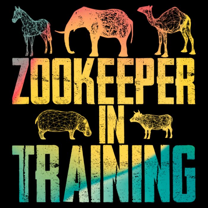 Funny Zookeepping Zookeeper Job Keeping Gift Zoo Keeper In Training Backpack