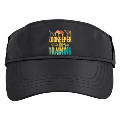 Funny Zookeepping Zookeeper Job Keeping Gift Zoo Keeper In Training Adult Drive Performance Visor