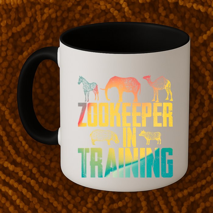 Funny Zookeepping Zookeeper Job Keeping Gift Zoo Keeper In Training Mug
