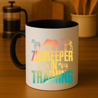 Funny Zookeepping Zookeeper Job Keeping Gift Zoo Keeper In Training Mug