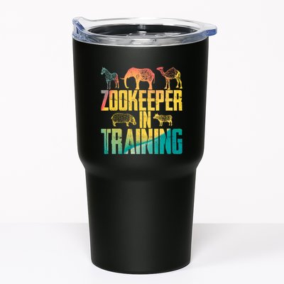 Funny Zookeepping Zookeeper Job Keeping Gift Zoo Keeper In Training Tumbler