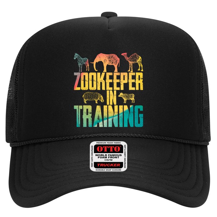 Funny Zookeepping Zookeeper Job Keeping Gift Zoo Keeper In Training Hat