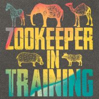 Funny Zookeepping Zookeeper Job Keeping Gift Zoo Keeper In Training Cotton Canvas Backpack