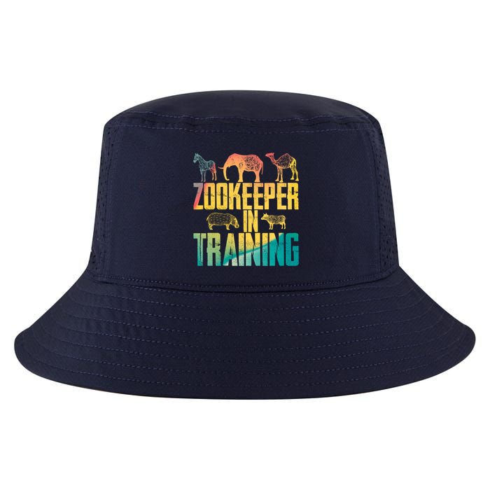 Funny Zookeepping Zookeeper Job Keeping Gift Zoo Keeper In Training Cool Comfort Performance Bucket Hat