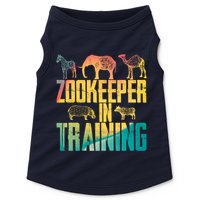 Funny Zookeepping Zookeeper Job Keeping Gift Zoo Keeper In Training Doggie Tank
