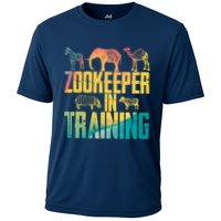 Funny Zookeepping Zookeeper Job Keeping Gift Zoo Keeper In Training Performance Shirt