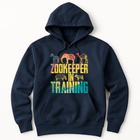 Funny Zookeepping Zookeeper Job Keeping Gift Zoo Keeper In Training Hoodie