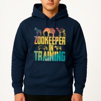 Funny Zookeepping Zookeeper Job Keeping Gift Zoo Keeper In Training Hoodie