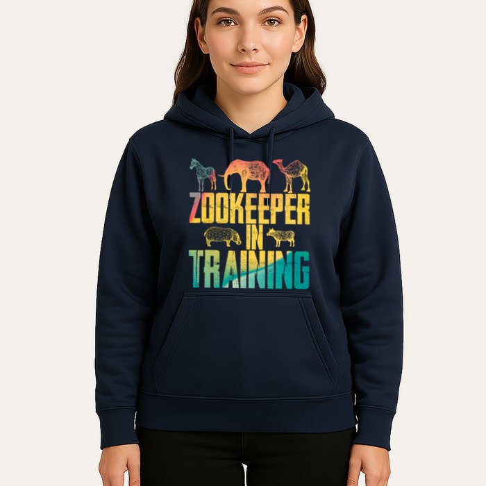 Funny Zookeepping Zookeeper Job Keeping Gift Zoo Keeper In Training Hoodie