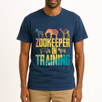 Funny Zookeepping Zookeeper Job Keeping Gift Zoo Keeper In Training Tall T-Shirt