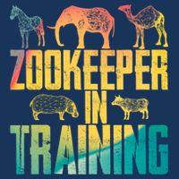 Funny Zookeepping Zookeeper Job Keeping Gift Zoo Keeper In Training Tall T-Shirt