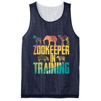 Funny Zookeepping Zookeeper Job Keeping Gift Zoo Keeper In Training Mesh Reversible Basketball Jersey Tank