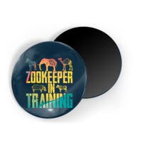 Funny Zookeepping Zookeeper Job Keeping Gift Zoo Keeper In Training Magnet