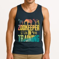 Funny Zookeepping Zookeeper Job Keeping Gift Zoo Keeper In Training Tank Top