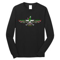 Faravahar Zarathustra Zoroastrian Farohar Iran Flag Long Sleeve Shirt