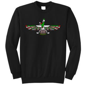 Faravahar Zarathustra Zoroastrian Farohar Iran Flag Sweatshirt