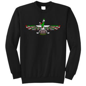 Faravahar Zarathustra Zoroastrian Farohar Iran Flag Tall Sweatshirt