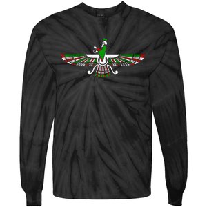 Faravahar Zarathustra Zoroastrian Farohar Iran Flag Tie-Dye Long Sleeve Shirt